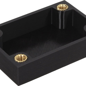 M2.5 x 3mm Brass Threaded Inserts - BRASS- CuZn37Pb3