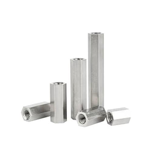 M3 x 15mm Female to Female Hex Spacer (Standoff) (3F3320) - Brass - Nickel Plated