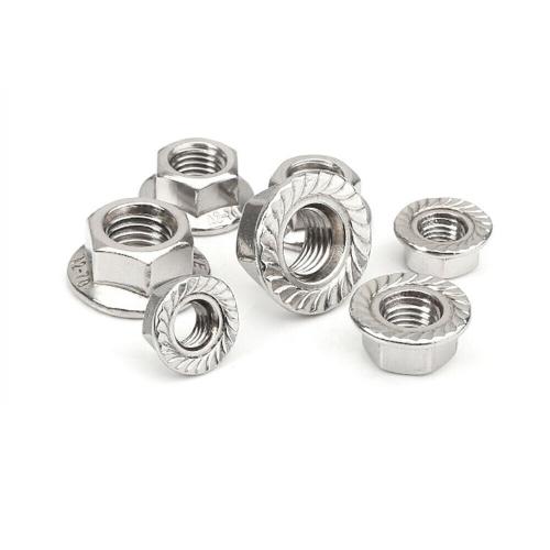 M2.5 Flange Nut - Stainless Steel 304 (A2-70)
