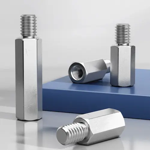 M3 x 30mm Male to Female Hex Spacer (Standoff) (3F3321) - Brass - Nickel Plated