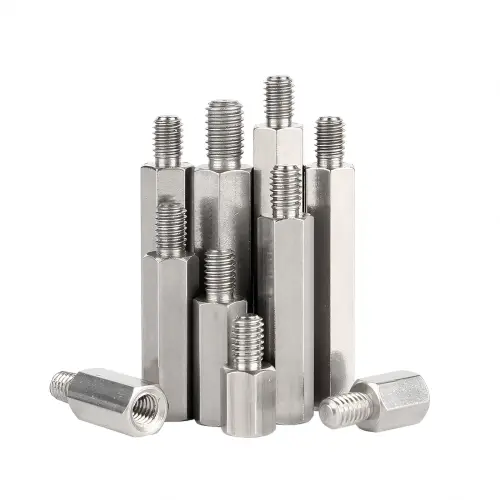 M3 x 30mm Male to Female Hex Spacer (Standoff) (3F3321) - Brass - Nickel Plated