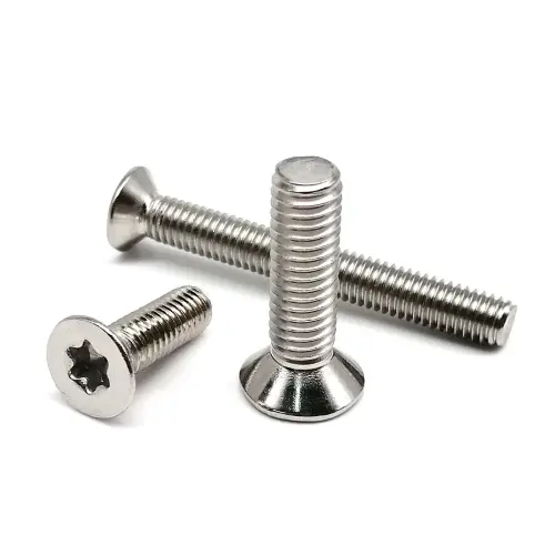 M4 x 25mm CSK Torx Countersunk Screws  (ISO 14581) - Stainless Steel – 304