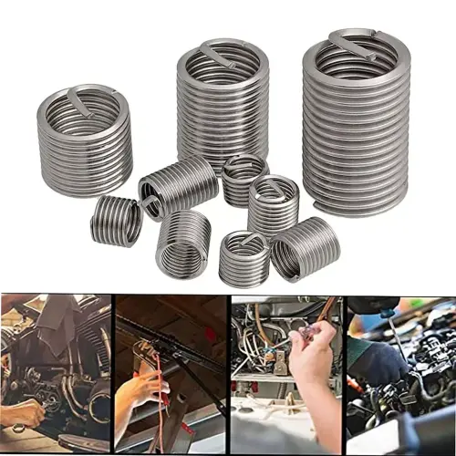 M2 x 1.5D Wire Threaded Inserts (HeliCoil) (DIN 8140) - Stainless Steel 304