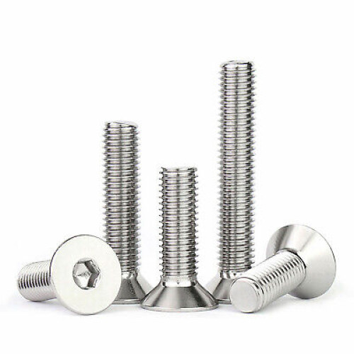 M2 x 6mm Allen Csk (DIN 7991) - Stainless Steel 304 (A2-70)